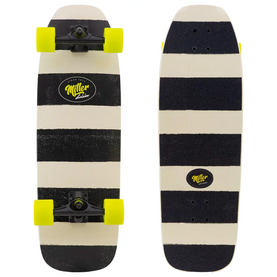 Surfskate MILLER Division Stripes 31,5" x 10"