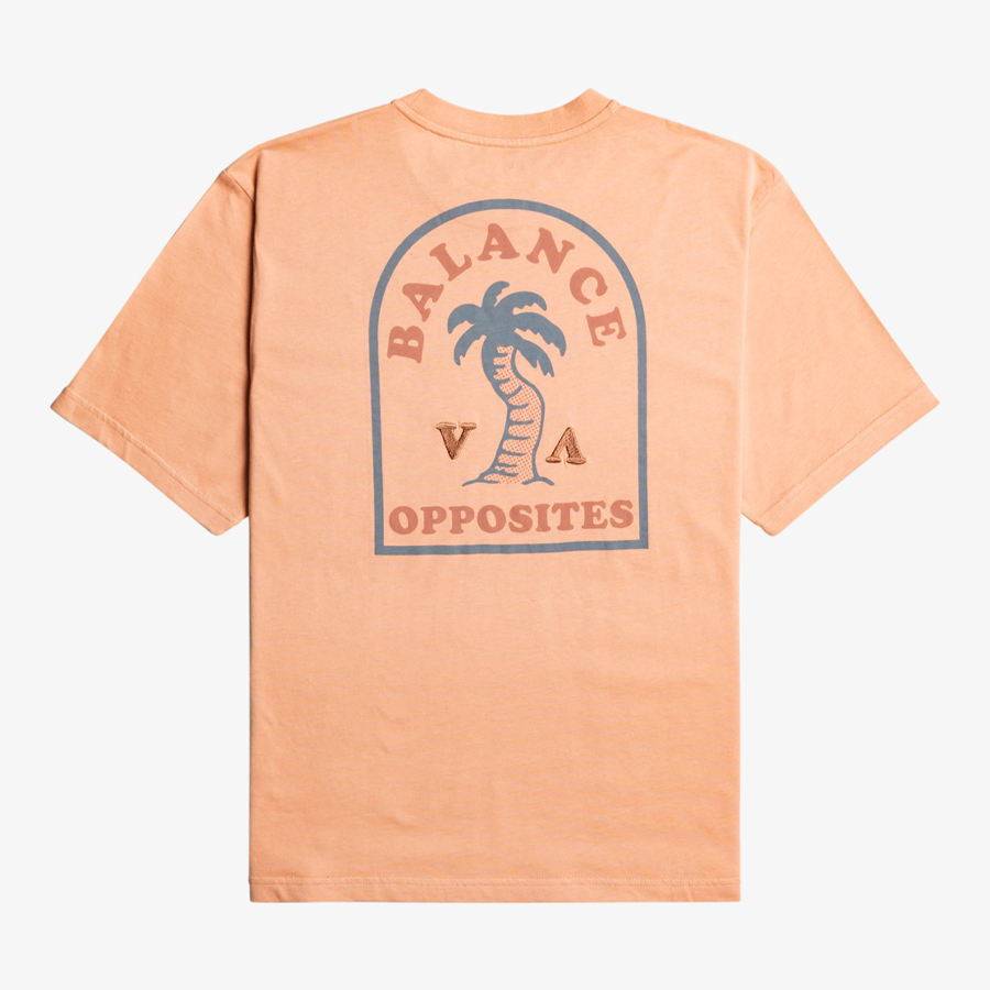 T-shirt RVCA VA Palm Pink Sand