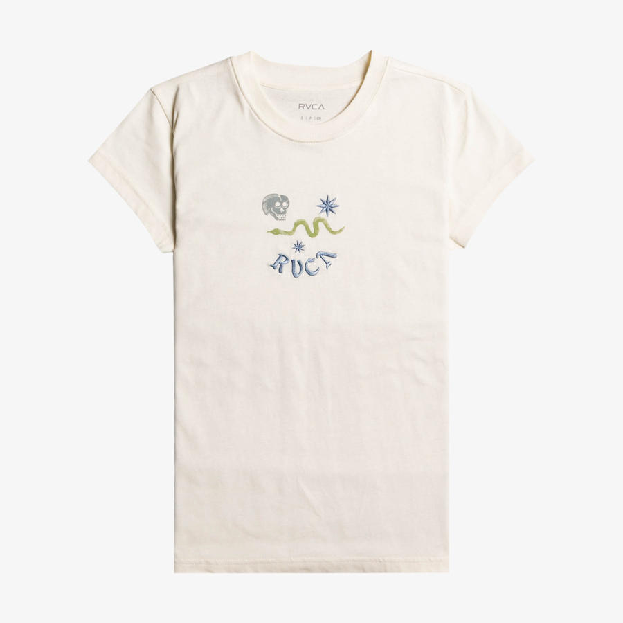T-shirt RVCA Tempted Vintage White