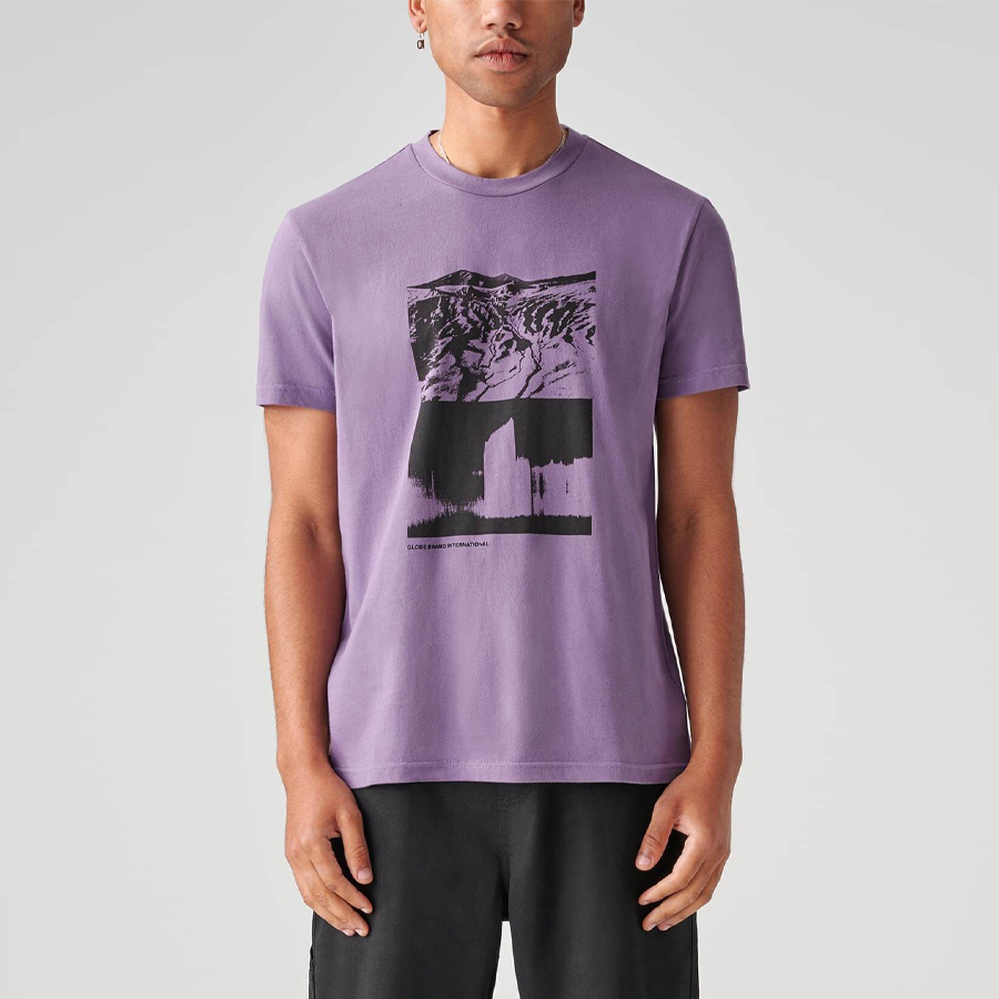 T-shirt GLOBE Scape Tee Berry