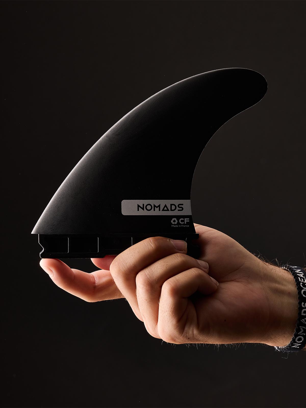 Ailerons Carbone recyclé 2 Tab Nomads Surfing