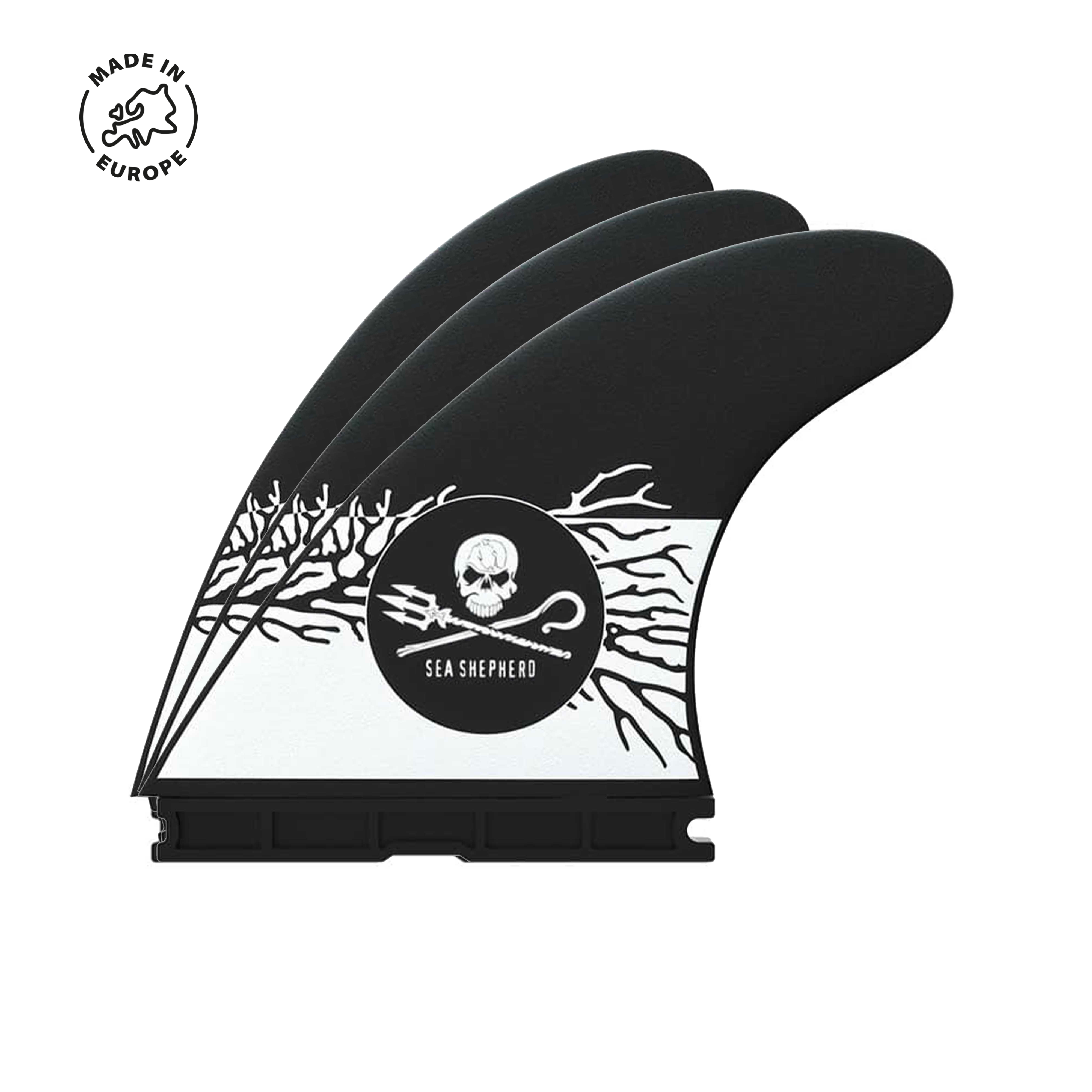 Ailerons collab Sea Shepherd 1 Tab NOMADS SURFING