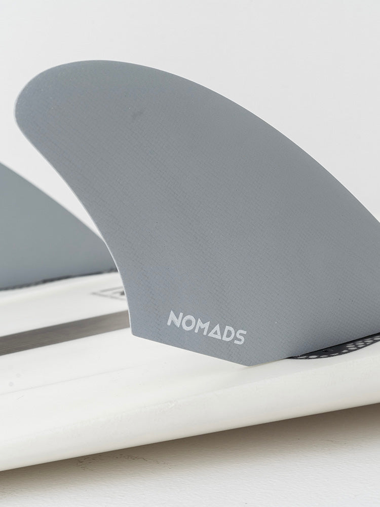 Ailerons PALMAR Twin Gris Nomads Surfing