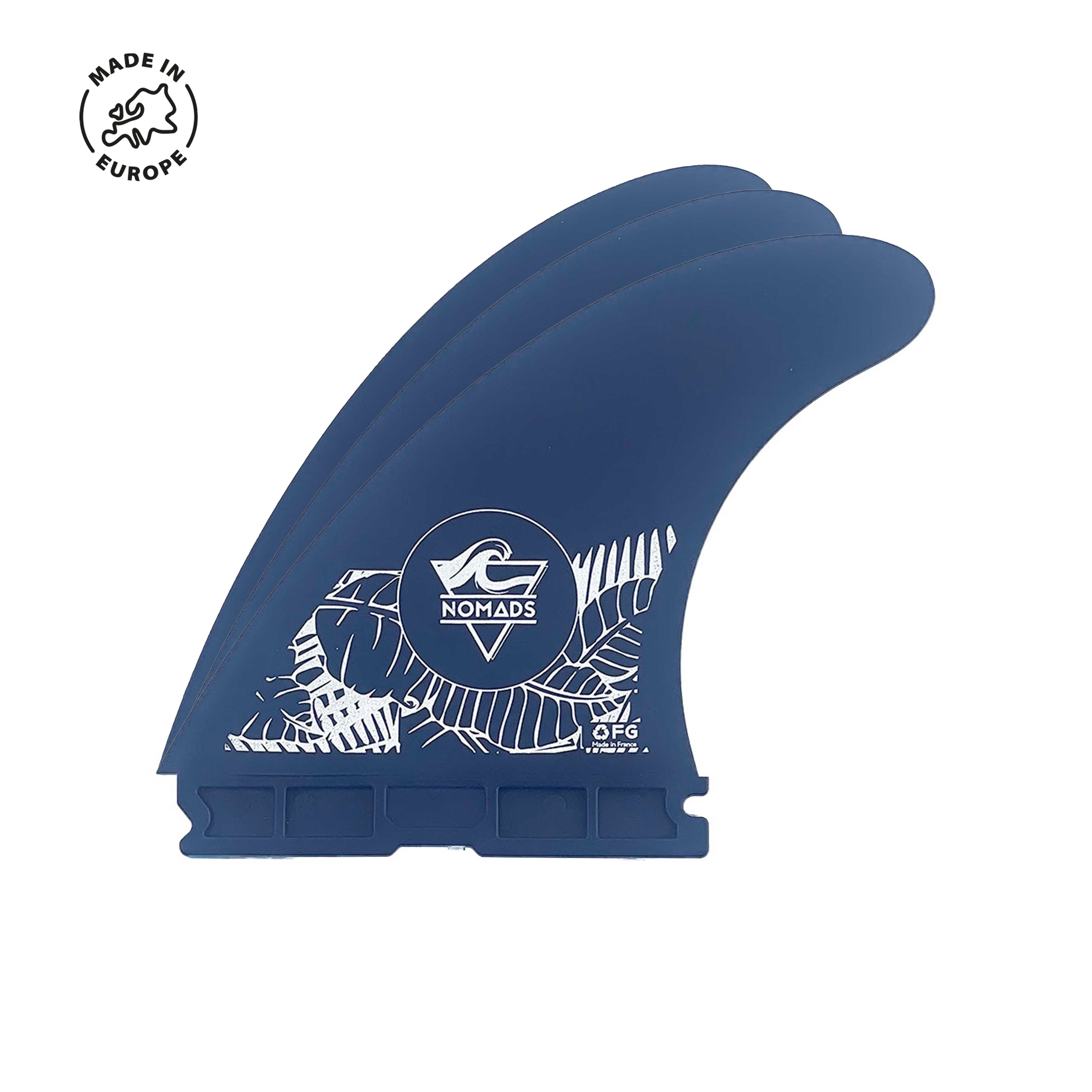 Ailerons (R)evolution 1 Tab Tropical Bleu Nomads Surfing