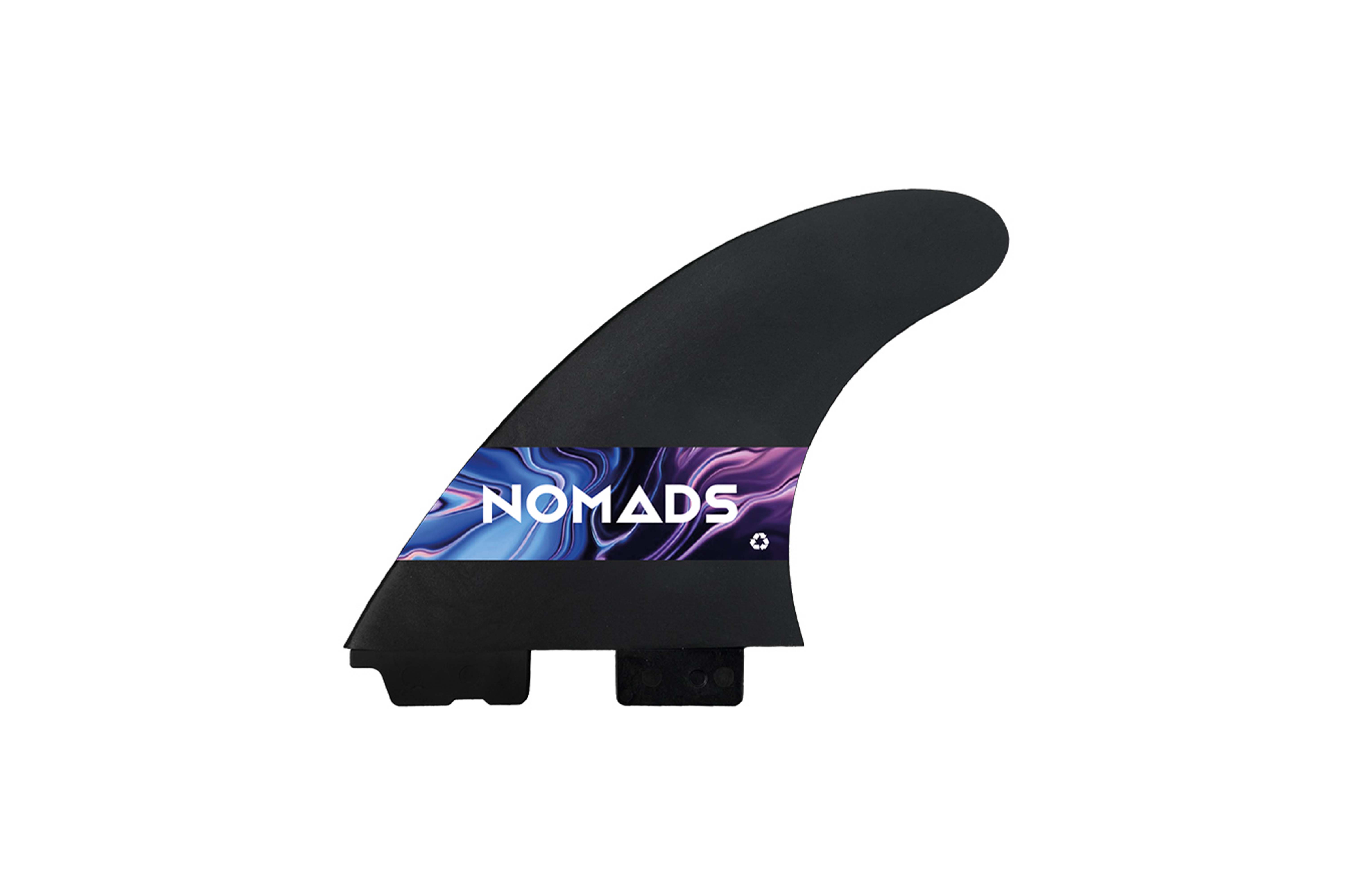 Ailerons (R)evolution Noir 2 Tab II Nomads Surfing
