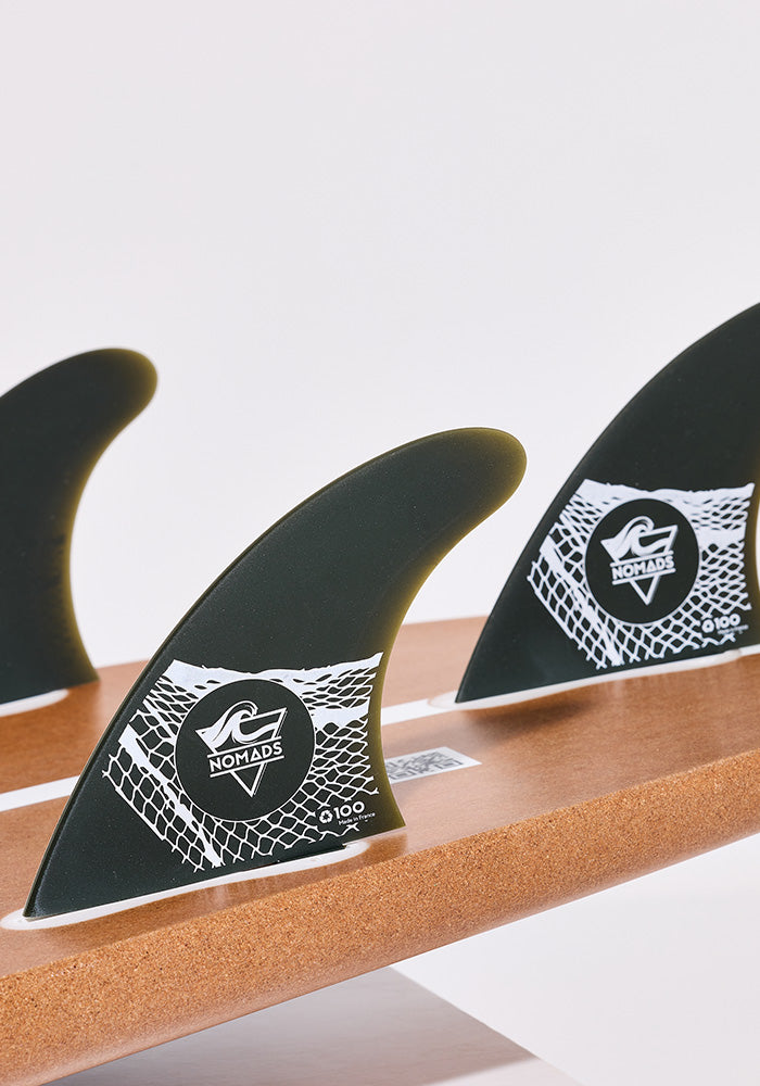 Ailerons souples 100% filets recyclés Nomads Surfing