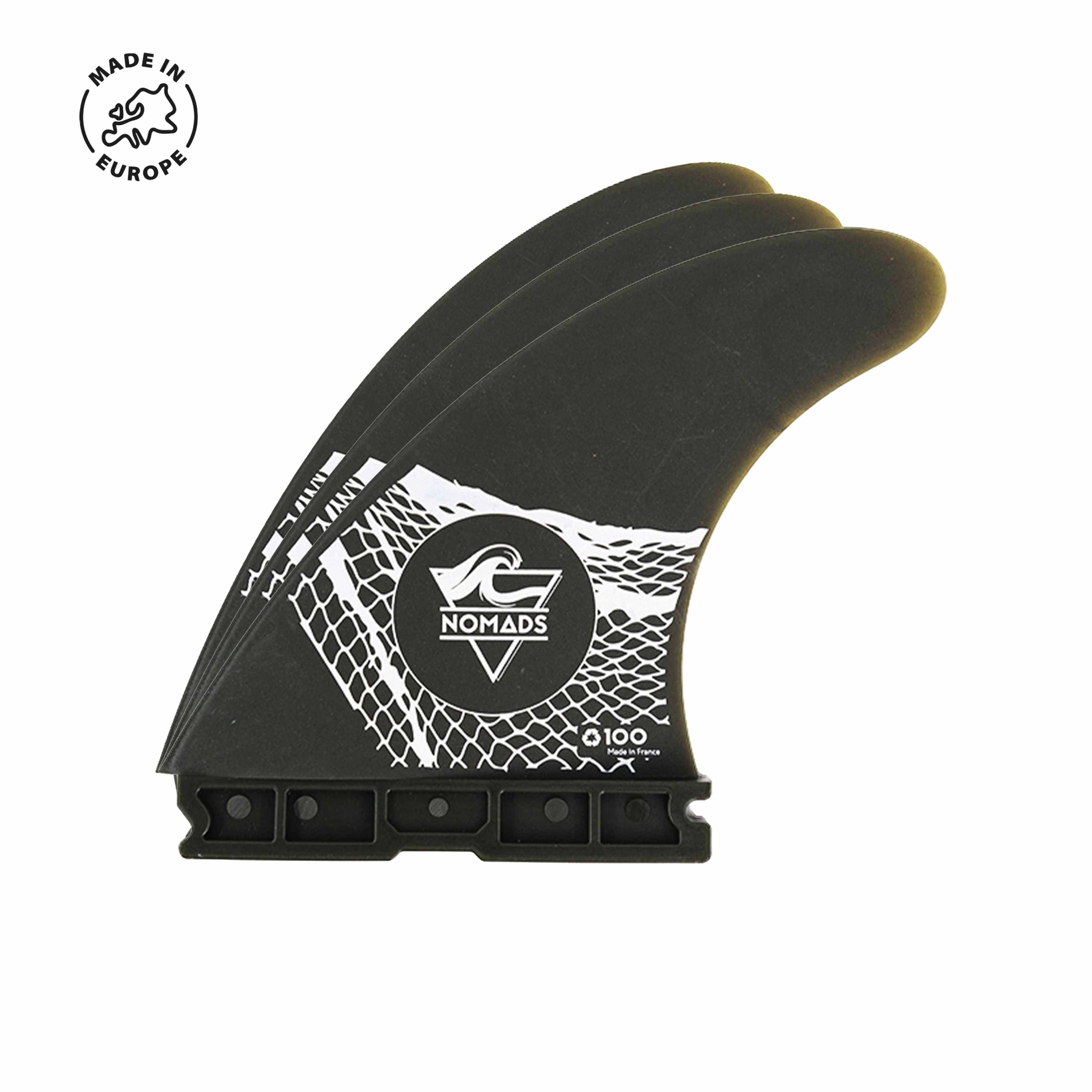 Ailerons souples 100% filets recyclés Nomads Surfing