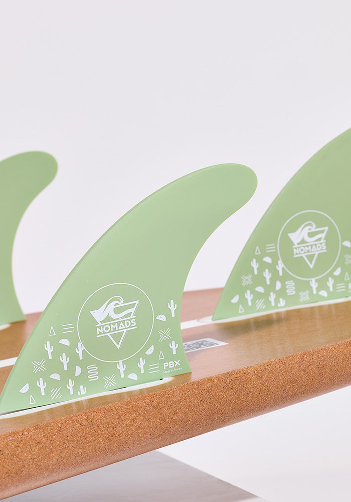 Ailerons souples biosourcées PBX 2 Tab Nomads Surfing