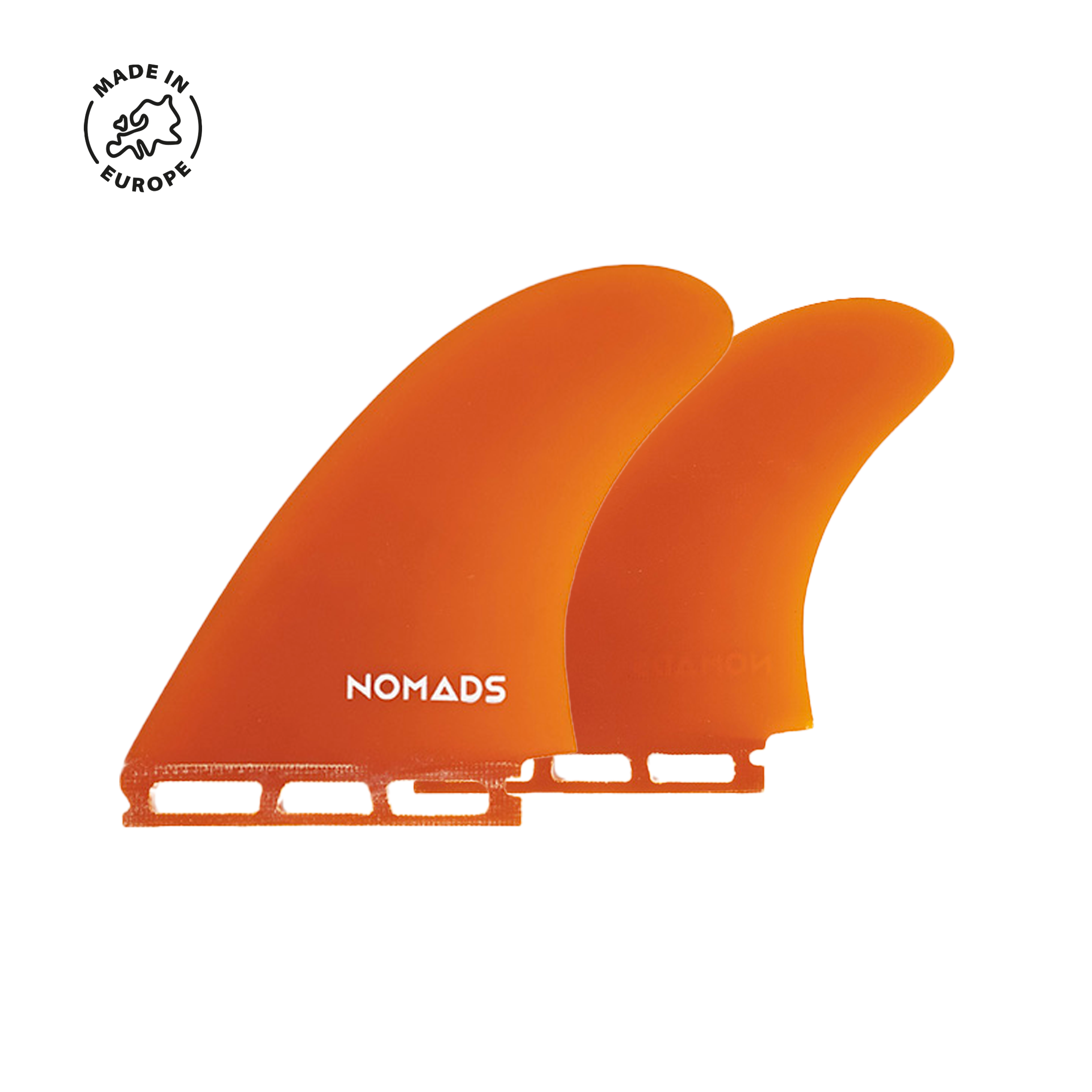 Ailerons Twin Orange 1Tab Nomads Surfing