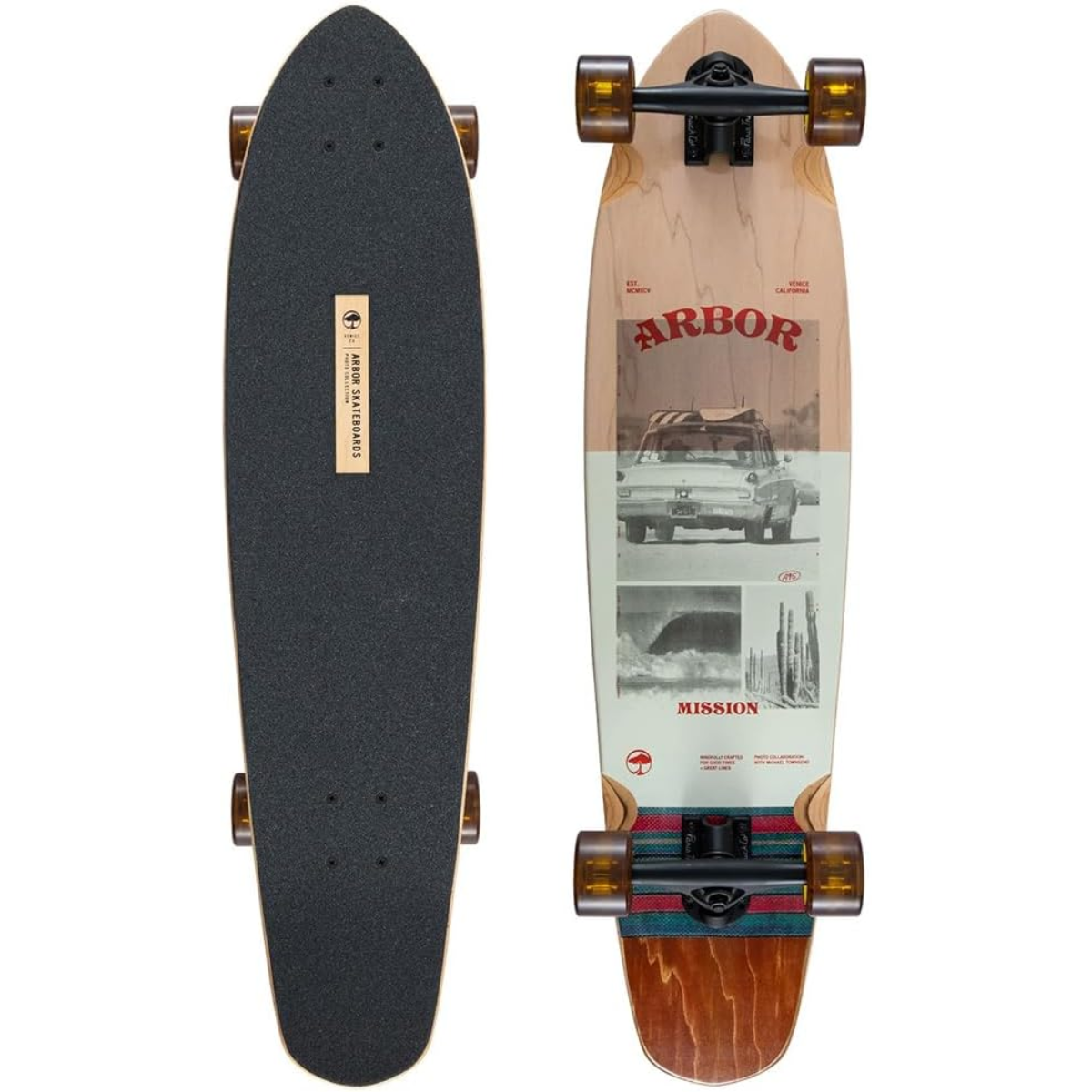 Longboard complet ARBOR Photo Mission - Multi 35