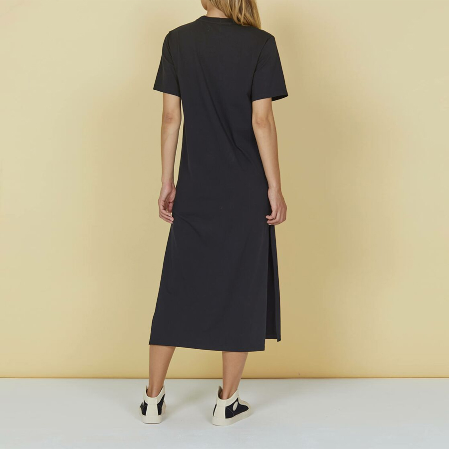 Robe LIGHTNING BOLT Black Maxi T-shirt