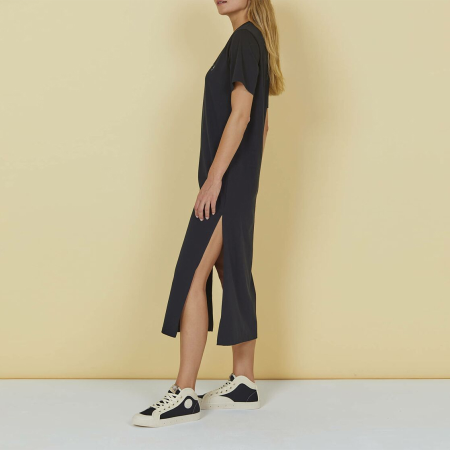 Robe LIGHTNING BOLT Black Maxi T-shirt