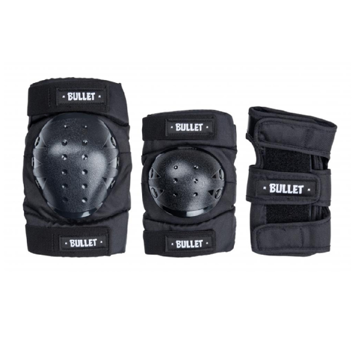 Pack 3 Protections BULLET Standard Combo Adulte - Black
