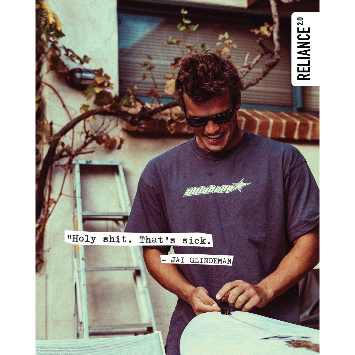 Leash CREATURES 8ft Reliance 2.0 Standard Duty - Bone Black