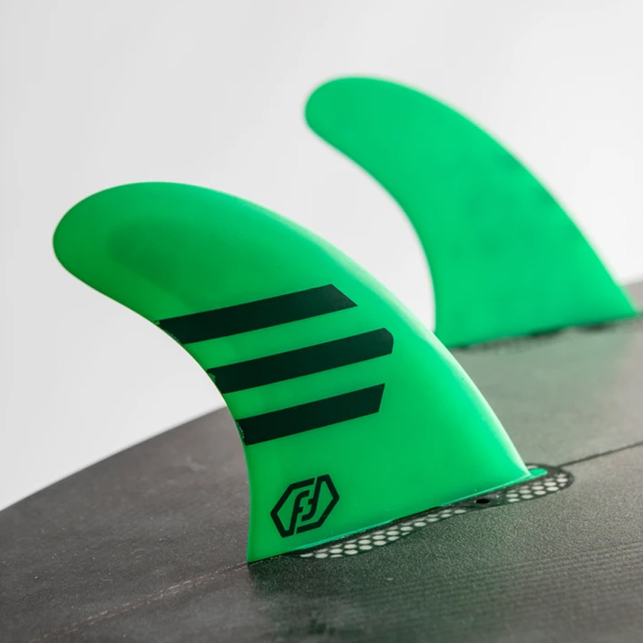 Dérives FEATHER FINS Ultralight Epoxy Hc Dual Tab Green M