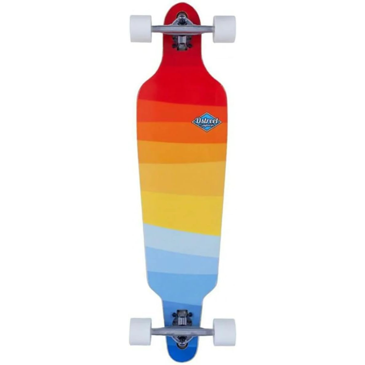 Longboard D-STREET Drop Through Horizon Multi 37"