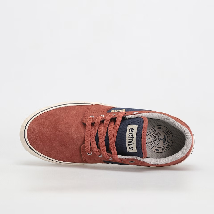 Chaussures ETNIES Barge LS Orange & Navy