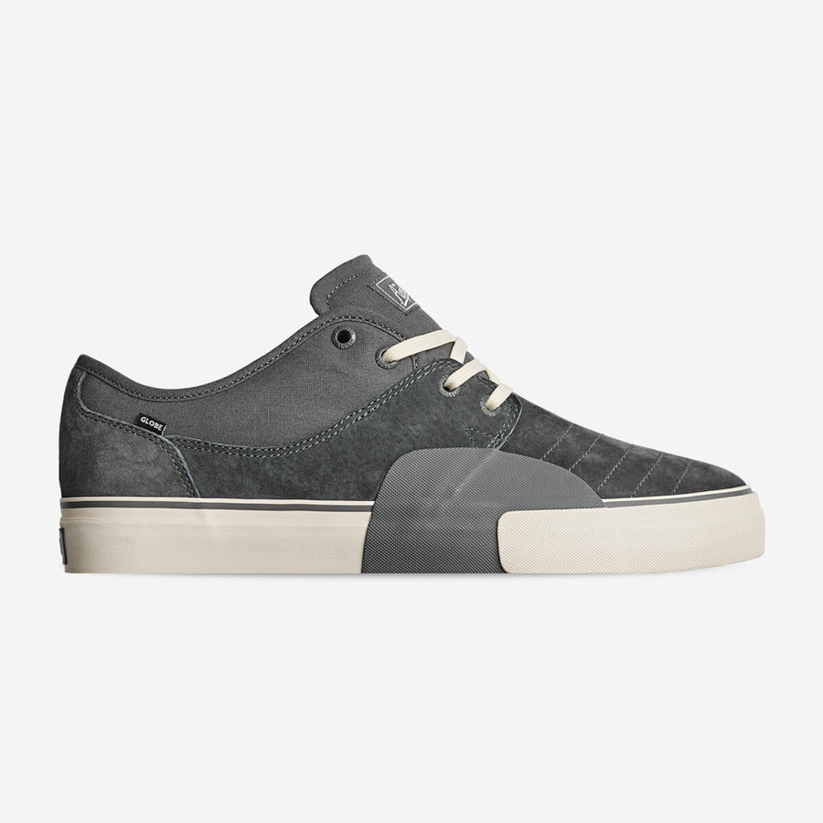 Chaussures GLOBE Mahalo Plus Plomb/Crème