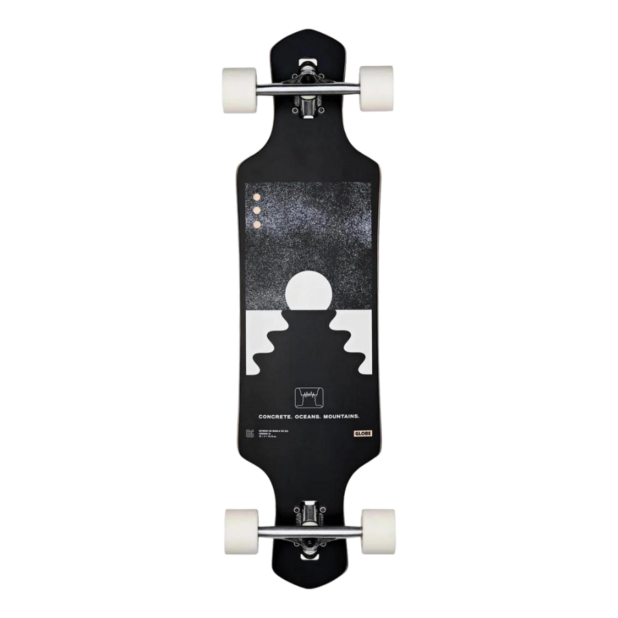 Longboard GLOBE Geminon - 35" Tidal Force/Black