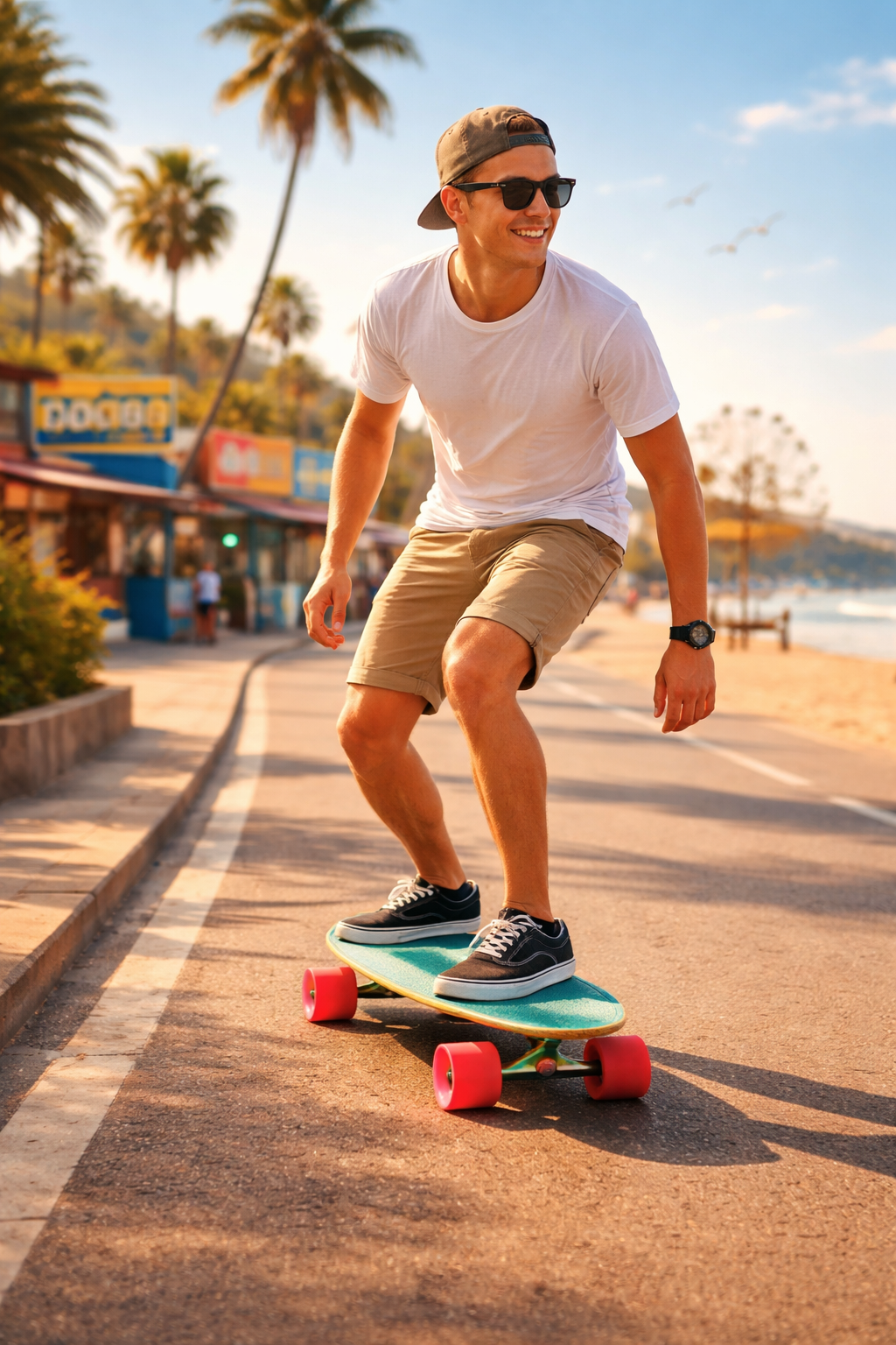 Cruiser skateboard pour la ville