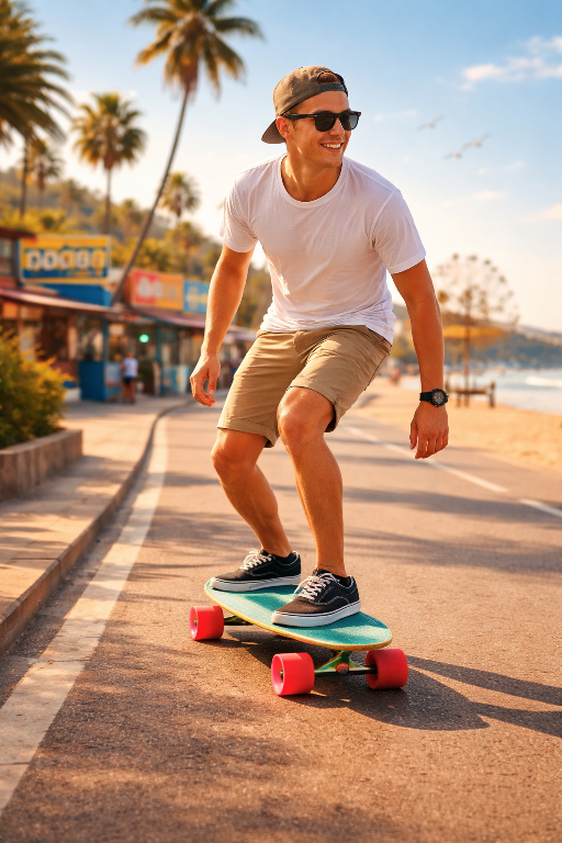 Cruiser skateboard pour la ville