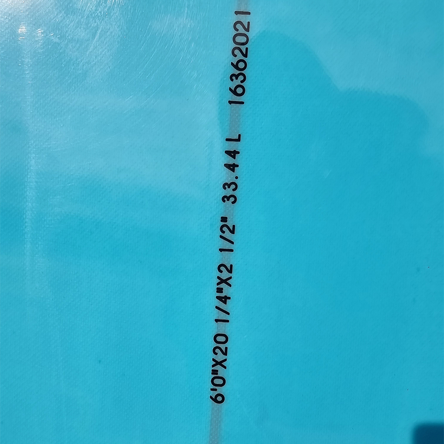 Surfboard INSIDE 6'0 Single Bleu 33,44L