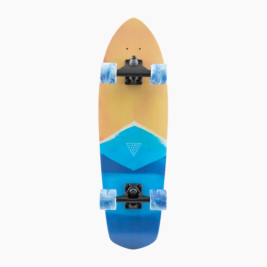 Surfskate LANDYATCHZ pocket knife watercolor complete