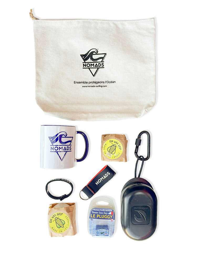 Le pack du surfeur responsable Nomads Surfing