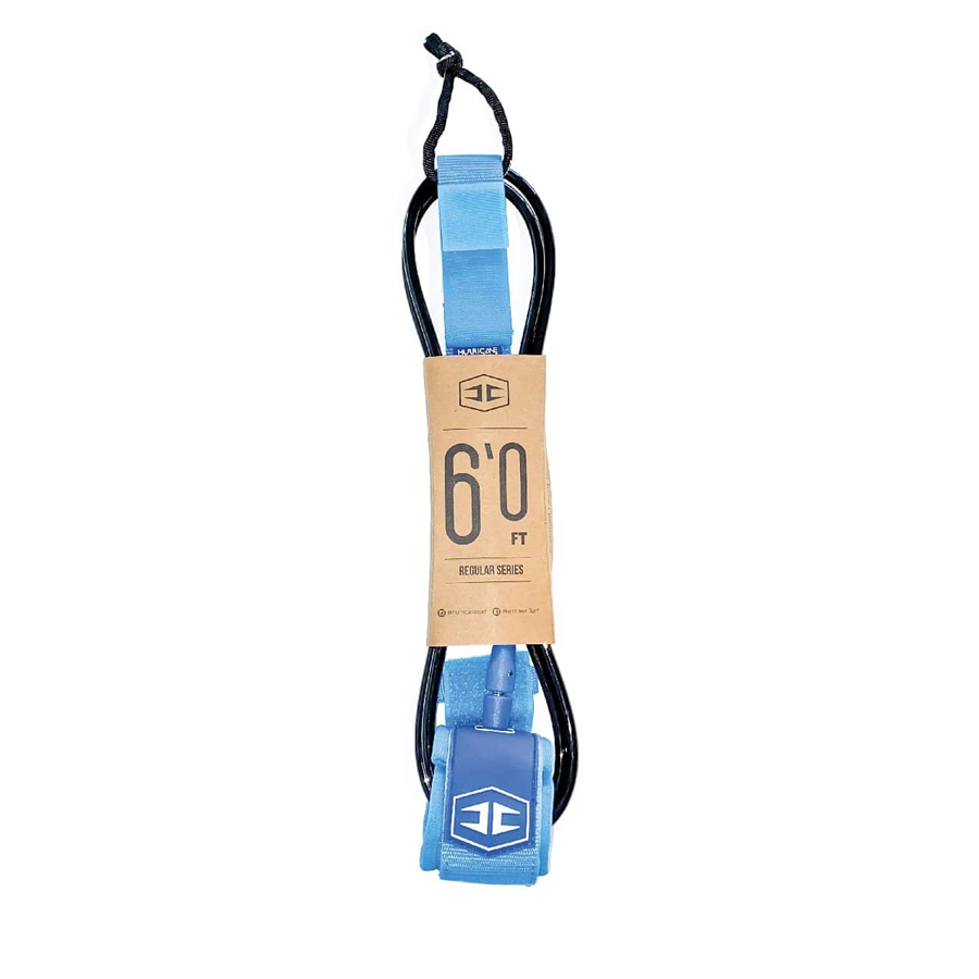 Leash HURRICANE Regular Series 6'0 Black & Blue