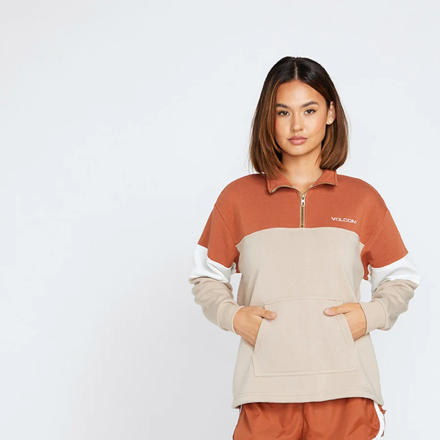Pull Femme VOLCOM Coco Ho Dark Clay