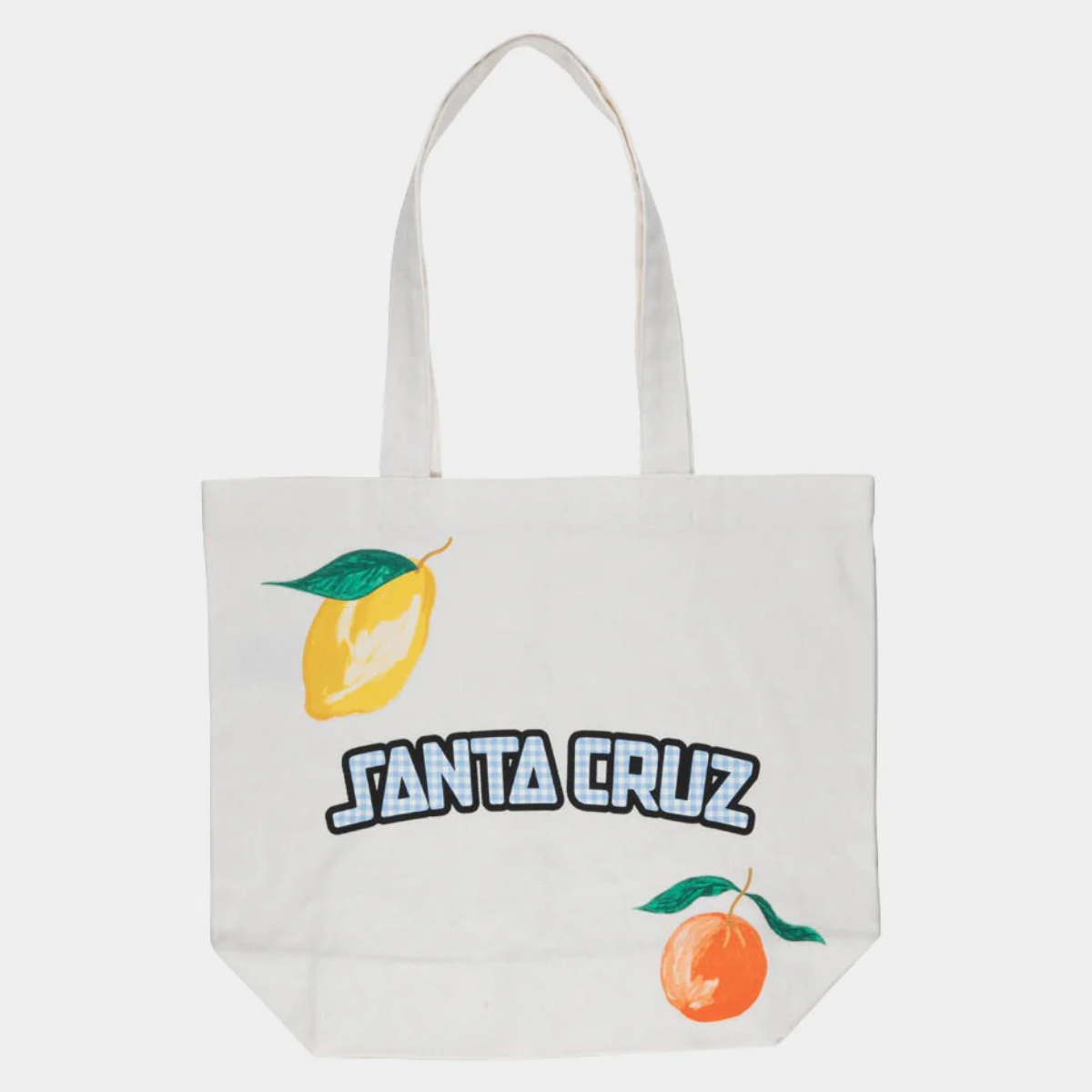 Tote Bag SANTA CRUZ en denim - Ecru