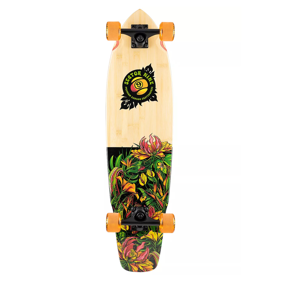Longboard SECTOR 9 Bamboo Ft. Point Eden 34" Kicktail