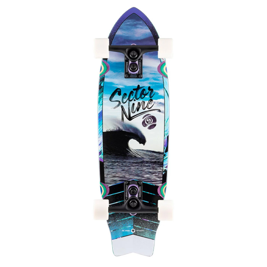 Skateboard SECTOR 9 Cruiser Wavepark Shadow