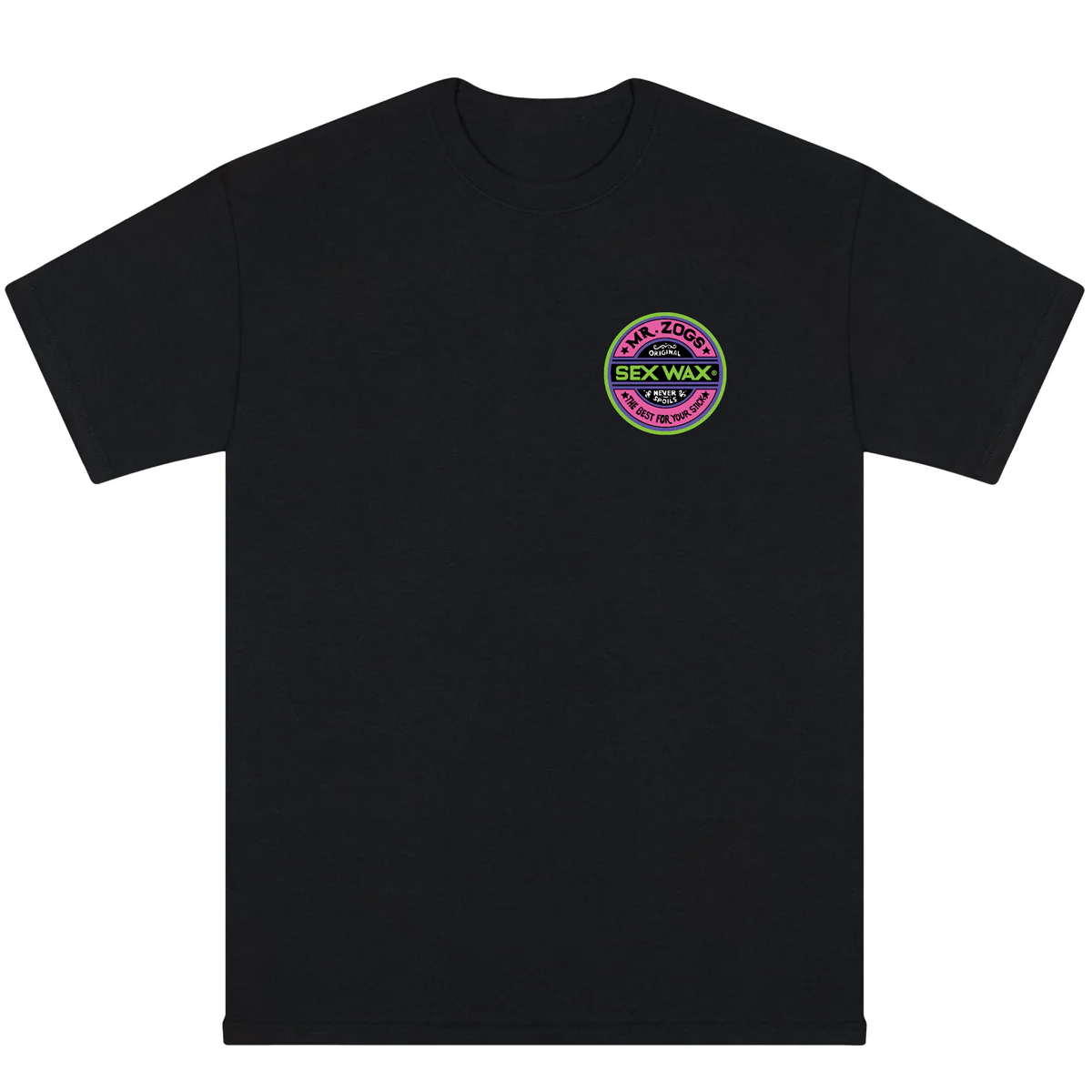 Tshirt SEX WAX Fluoro - Black