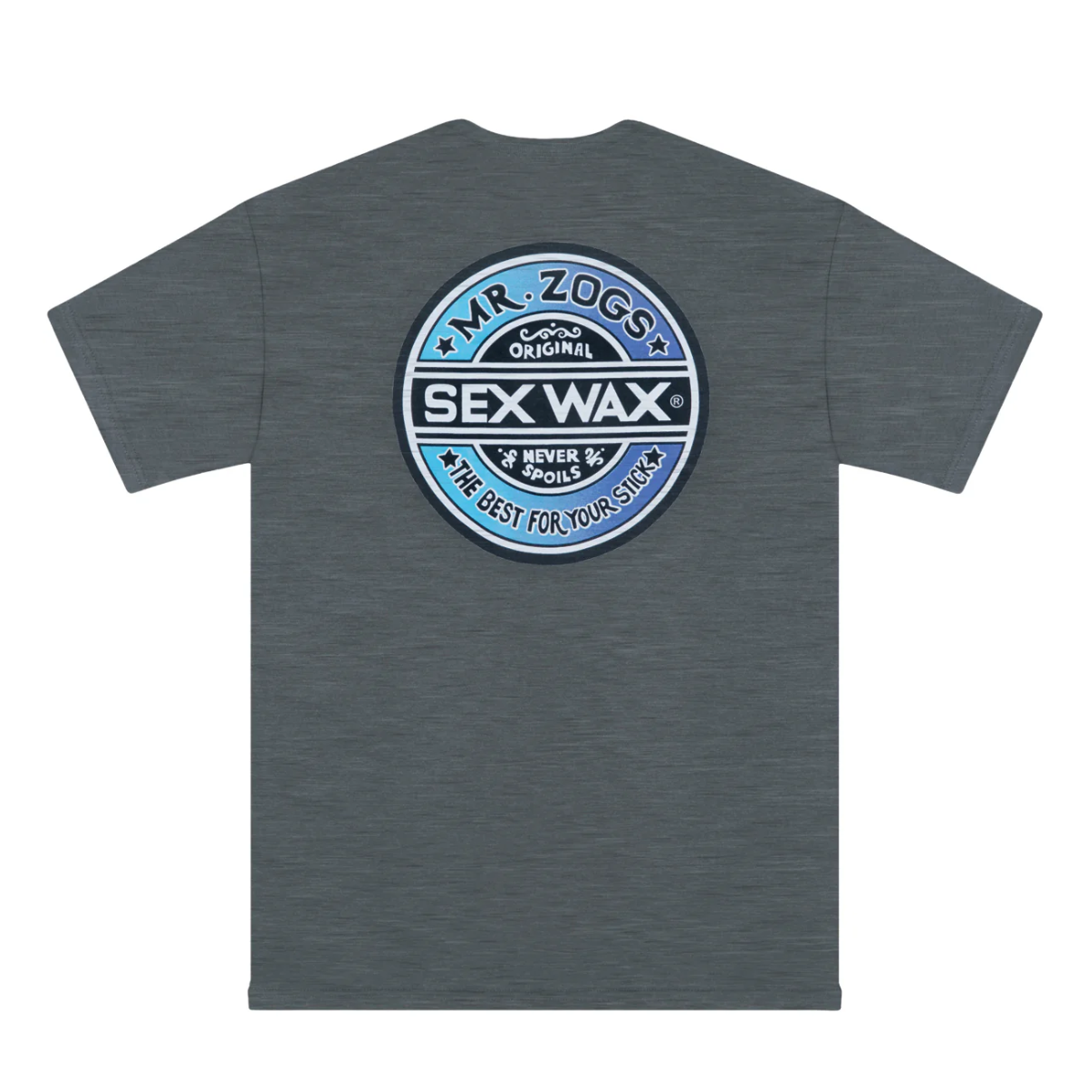 Tshirt SEX WAX The Fade - Gris