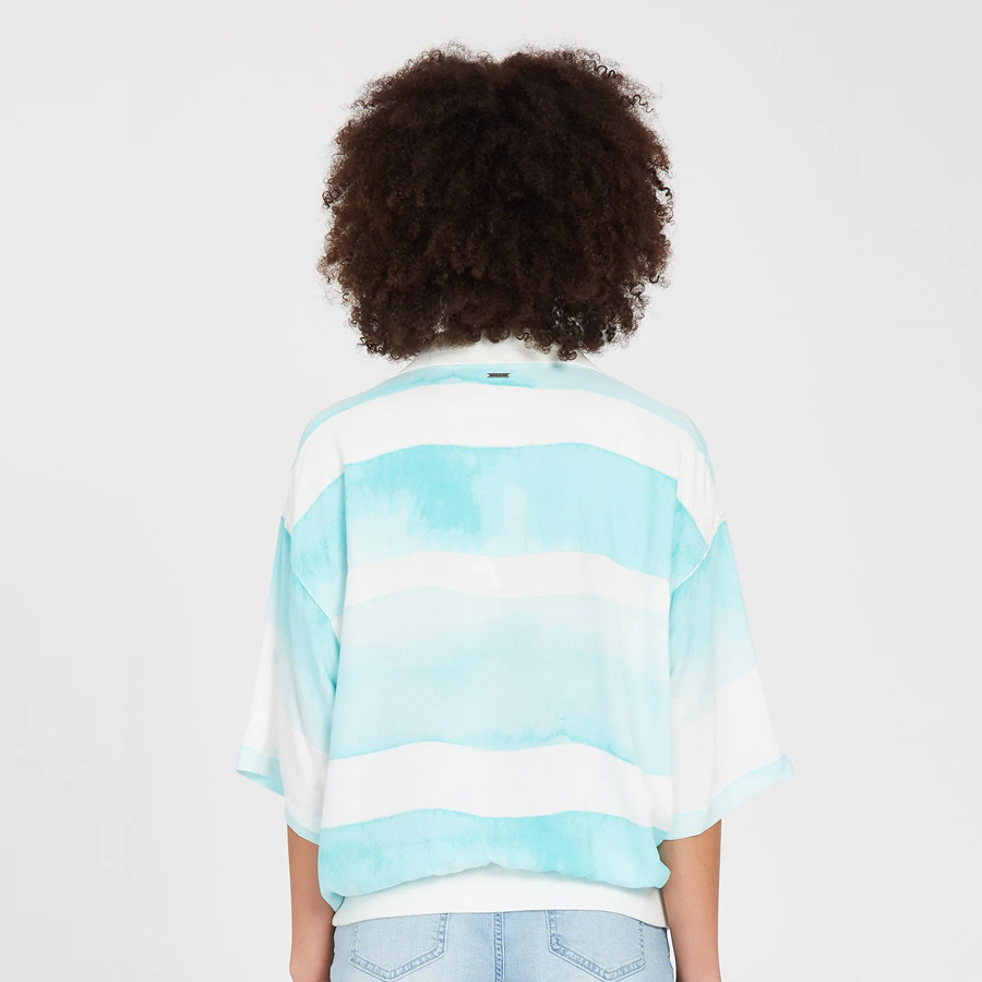 Chemise VOLCOM Stay Stripes Pale Aqua