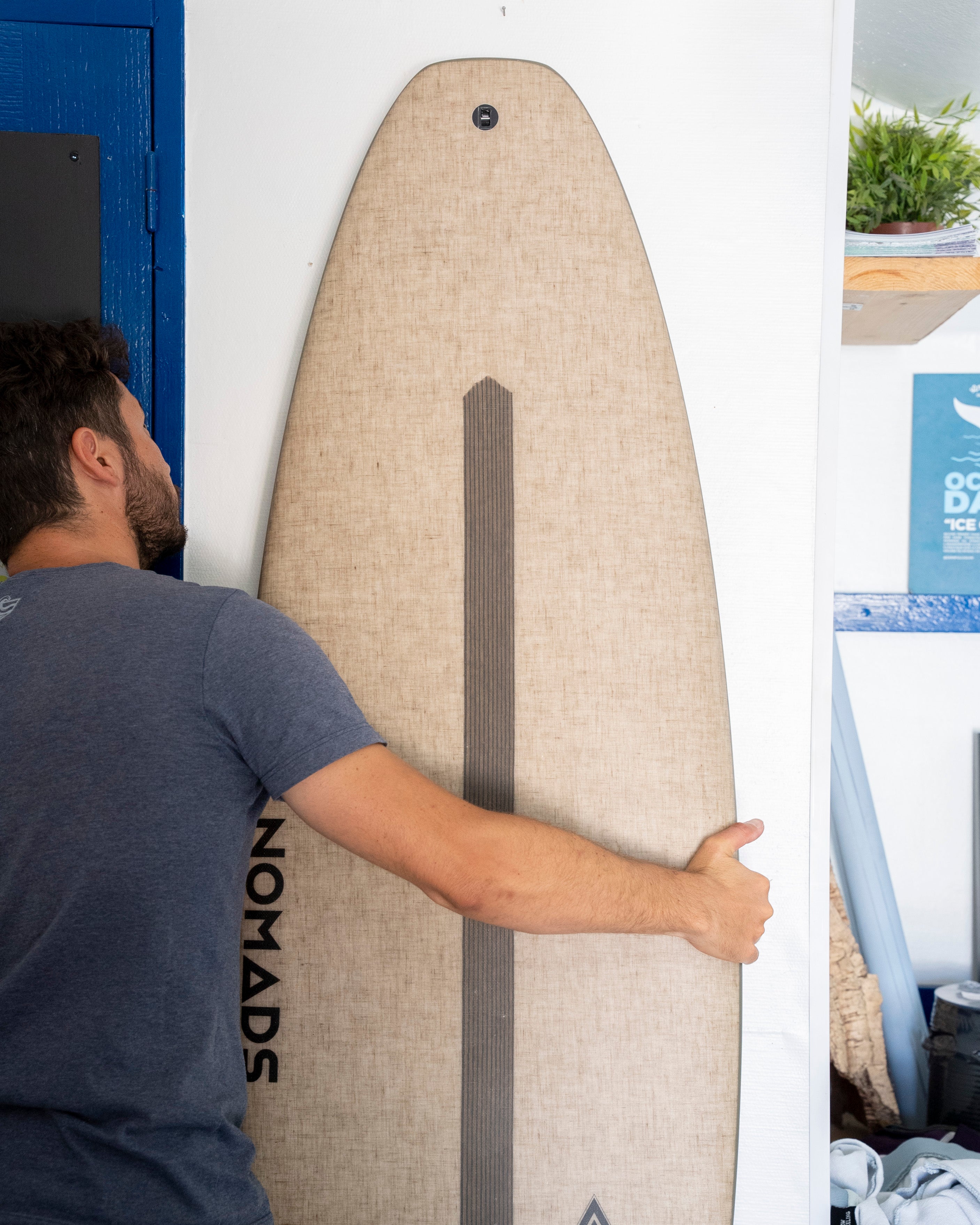 Support de planche vertical (1 TAB) Nomads Surfing