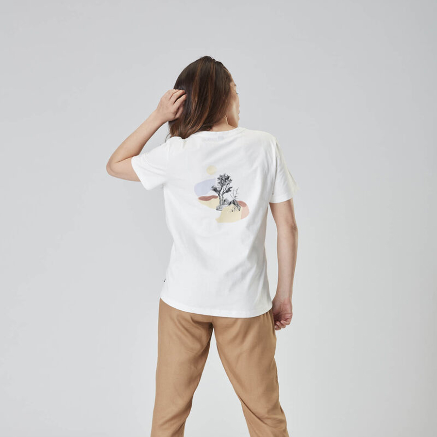 T-shirt Femme PICTURE ORGANIC Exee Pocket Tee White