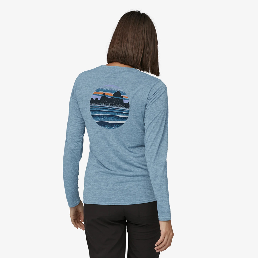 T-shirt PATAGONIA Manche longue femme Capilene Cool Daily Graphi