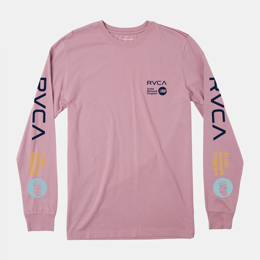 T-shirt manches longues RVCA ANP Lavender