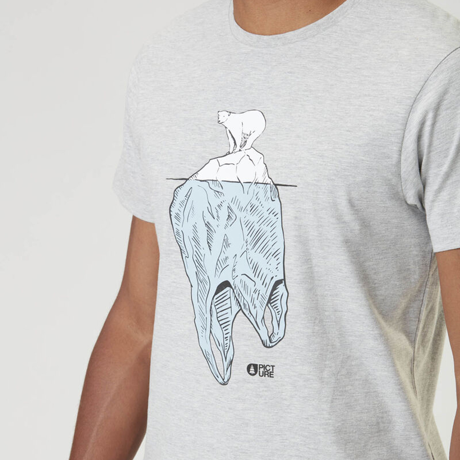 T-shirt PICTURE Arriga CC Tee Grey melange