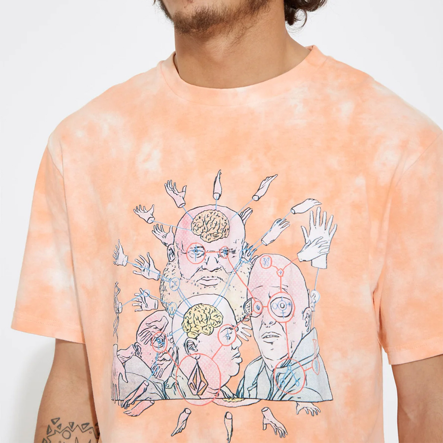 T-shirt VOLCOM Ed Merlin Murray Peach Bud