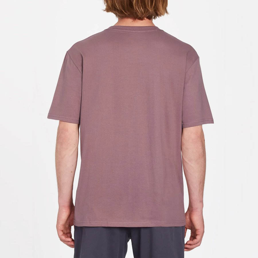T-shirt VOLCOM Stone Blank Bordeaux Brown