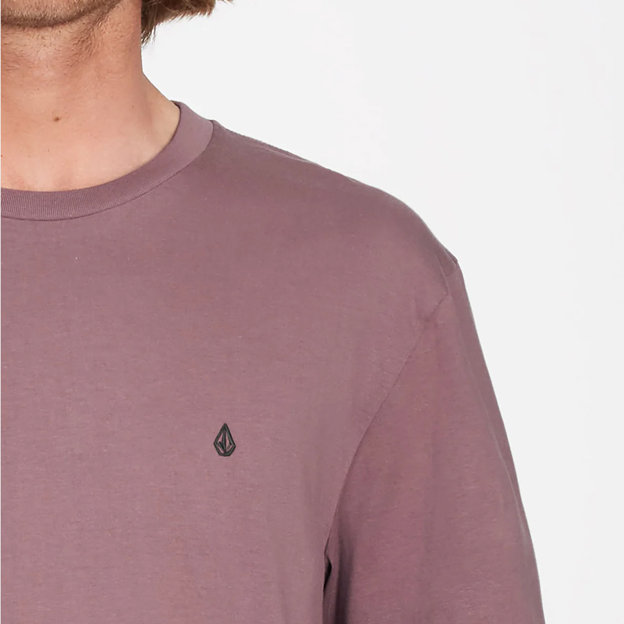 T-shirt VOLCOM Stone Blank Bordeaux Brown