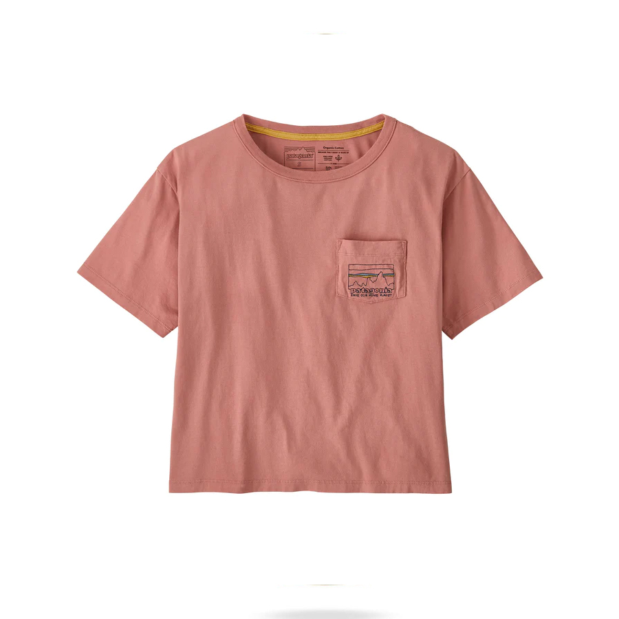 T-shirt femme PATAGONIA '73 Skyline Organic Easy Cut Pocket Tee