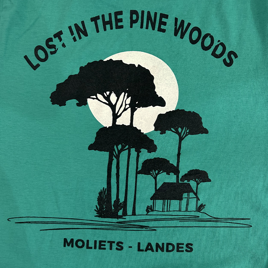 T-shirt enfant SOONLINE "Lost in the Pine woods"
