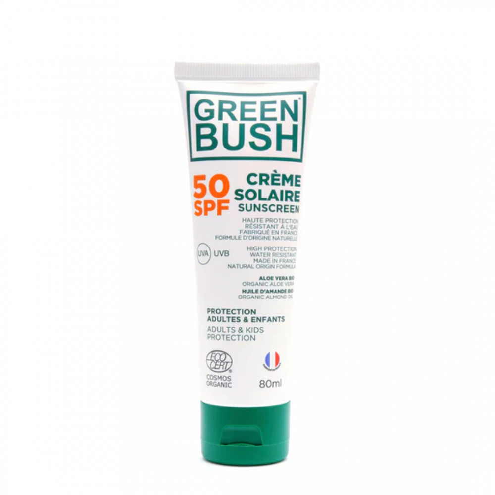 Crème Solaire GREENBUSH - 80 ml SPF 50
