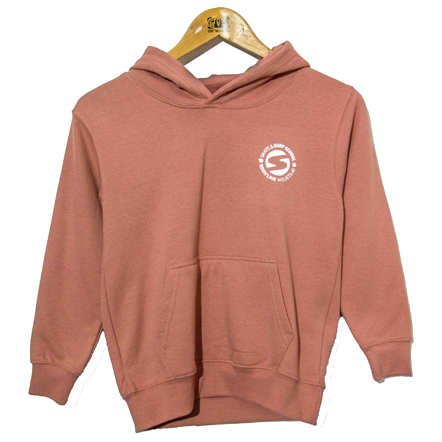 Sweat à capuche SOONLINE Vieux rose