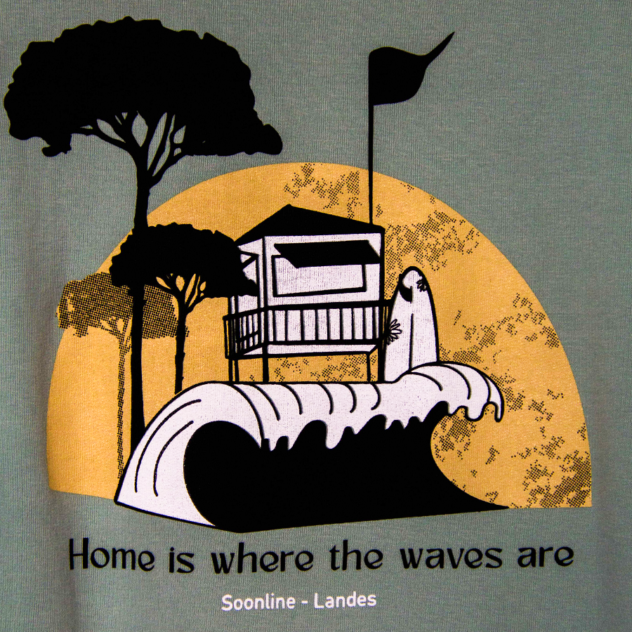 Sweat Crew Neck SOONLINE kaki