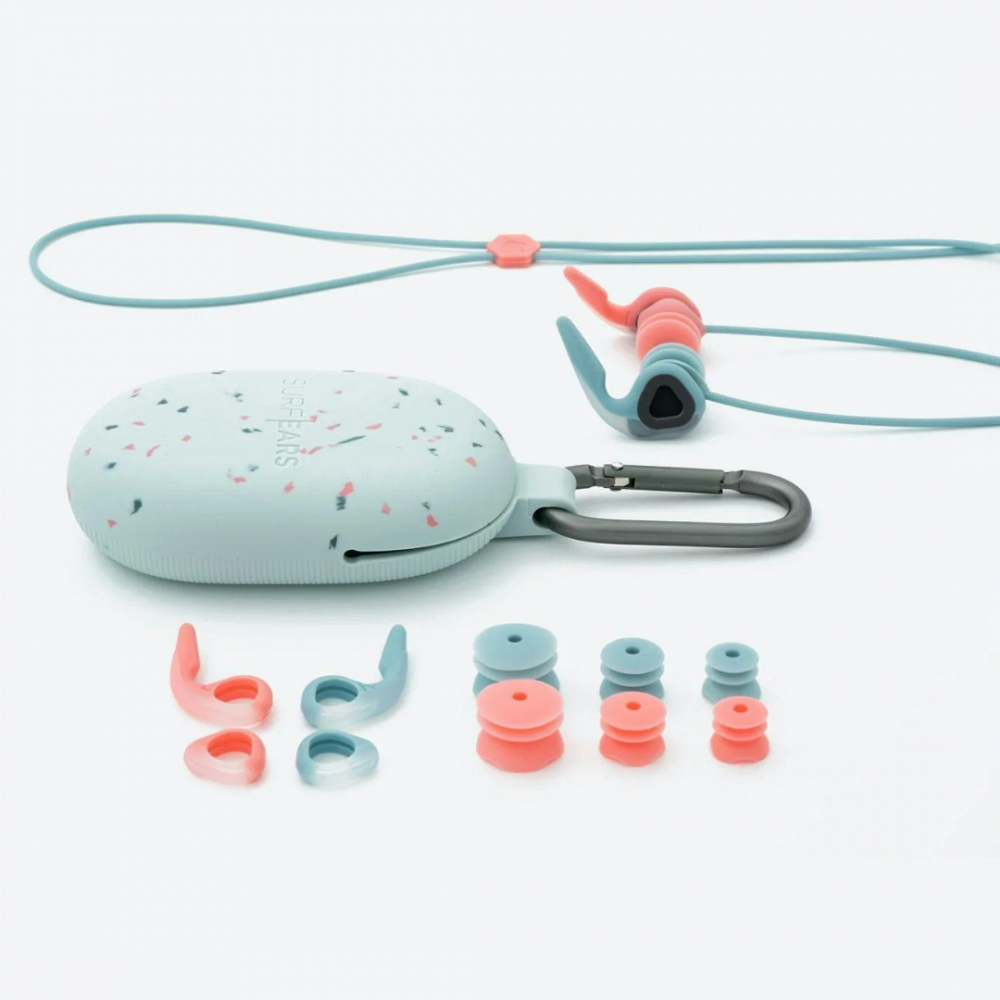Bouchons d'oreilles SURFEARS 4.0 - Coral Sky